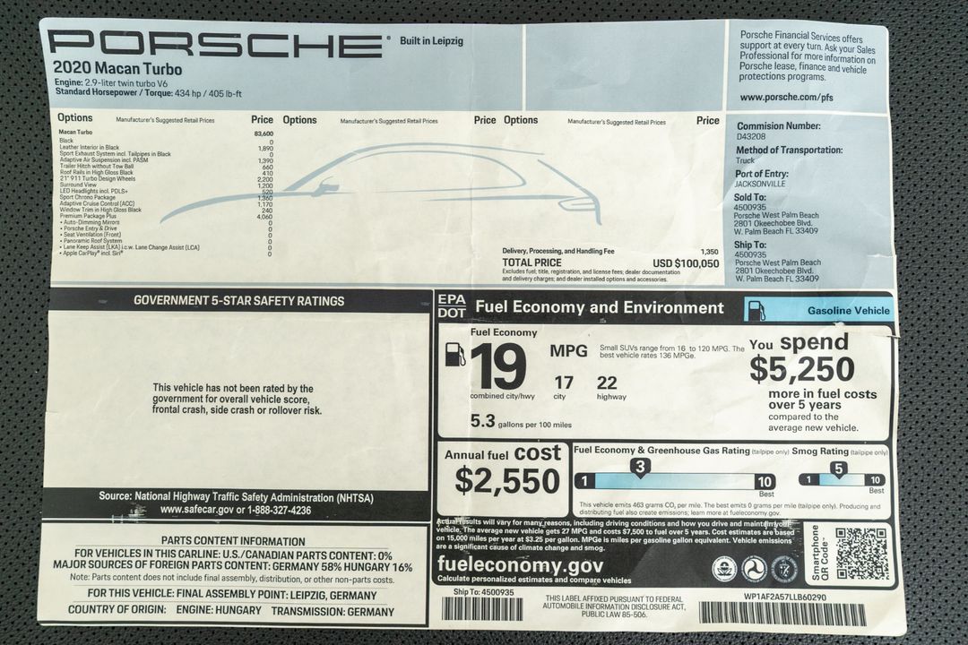 2020 Porsche Macan