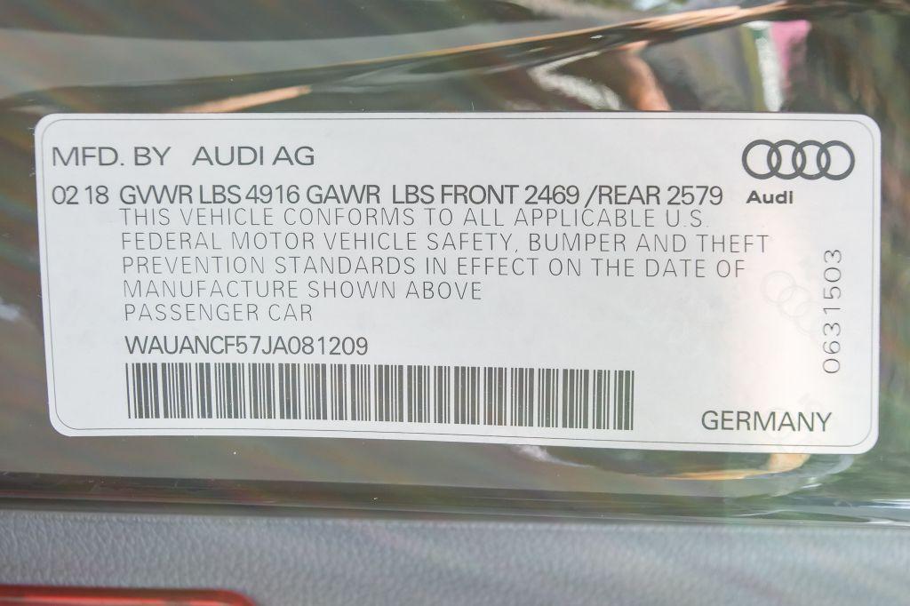 2018 AUDI A5