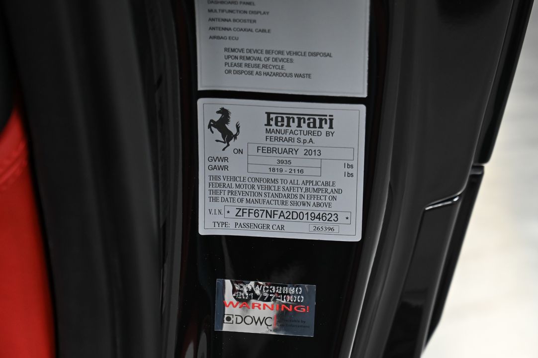 2013 Ferrari 458 Italia