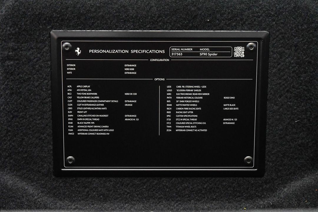 2025 Ferrari SF90 Spider