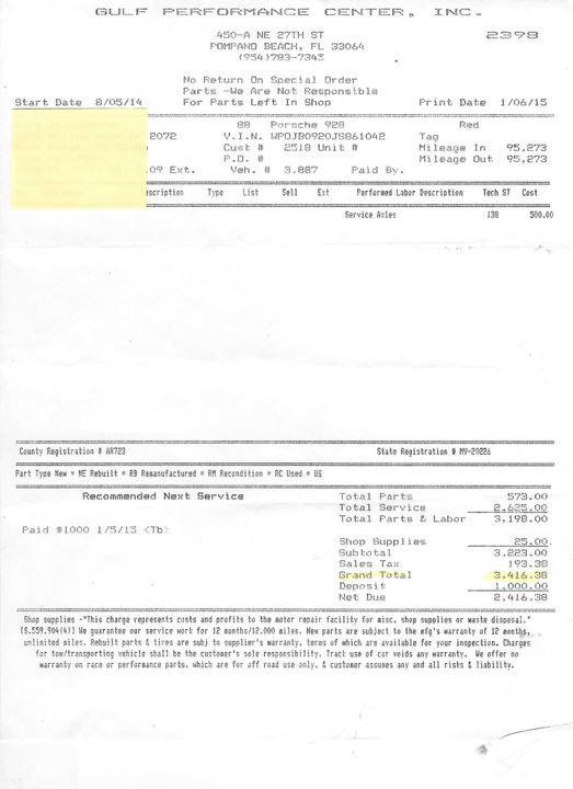 1988 Porsche 928 S4