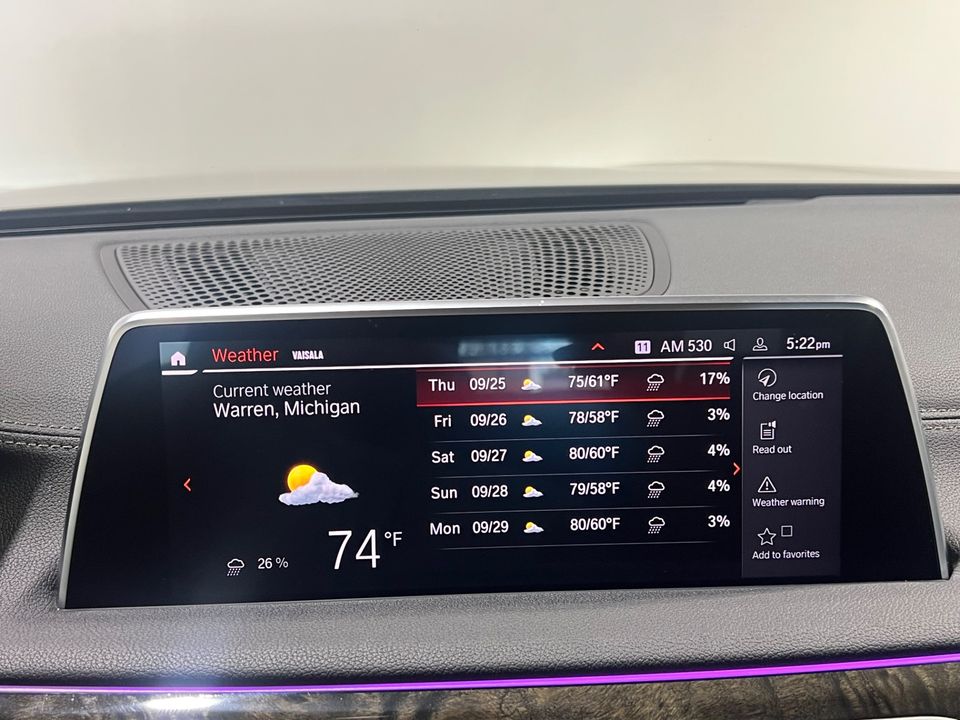2022 BMW 7 Series 740i AWD M Sport Pkg
