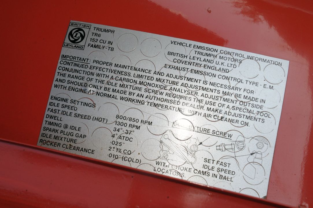 1974 Triumph TR6