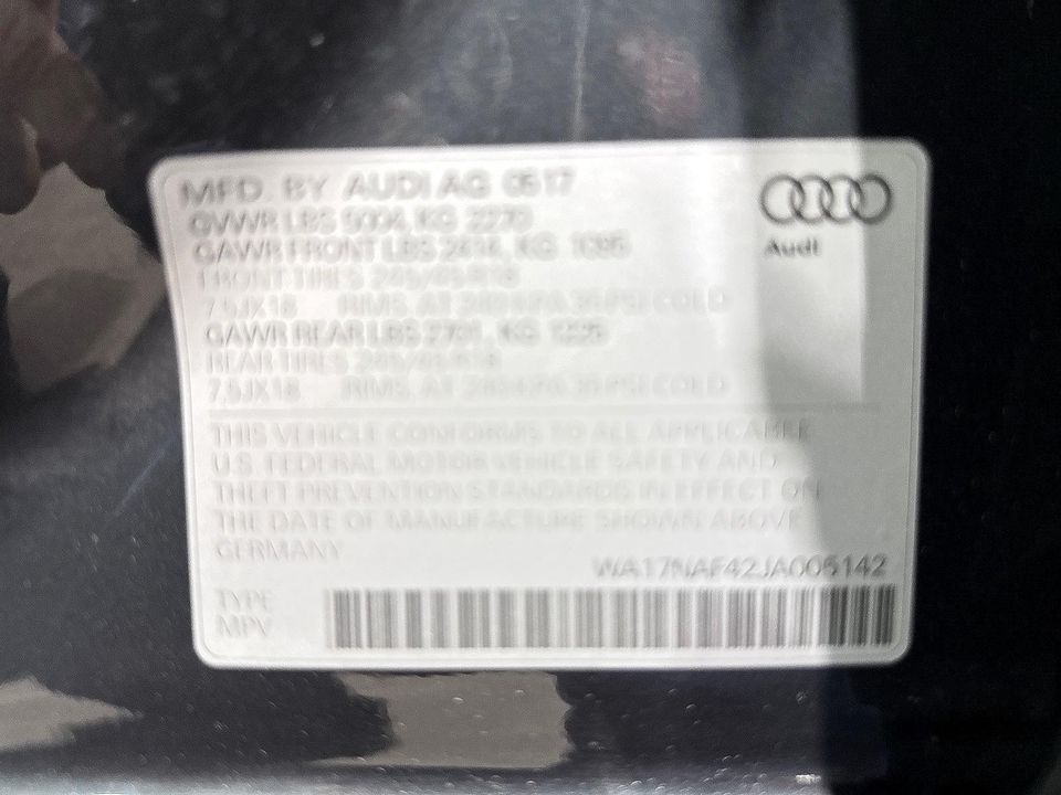 2018 Audi A4 Allroad