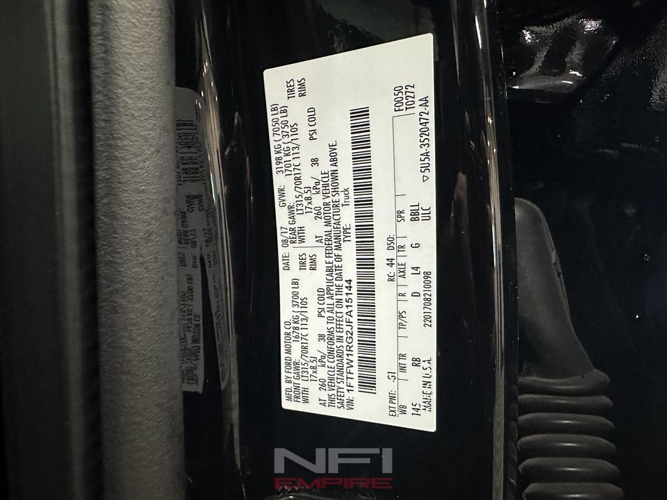 2018 Ford F150 SuperCrew Cab