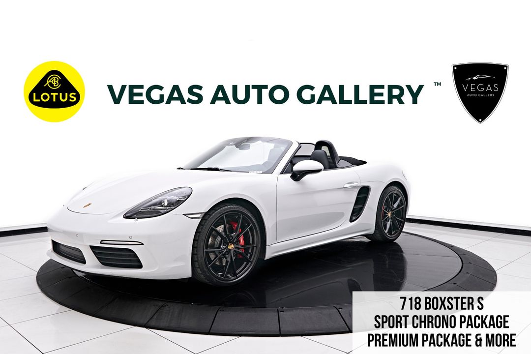 2022 Porsche 718 Boxster