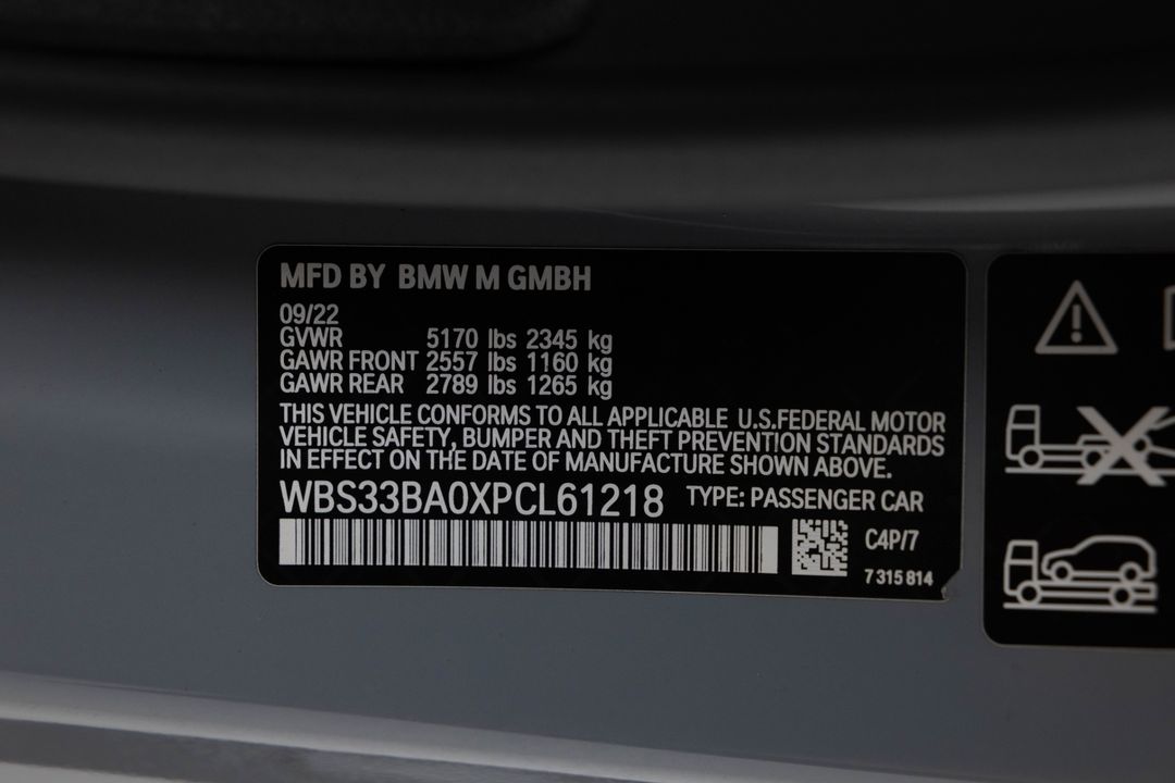 2023 BMW M4 Competition xDrive