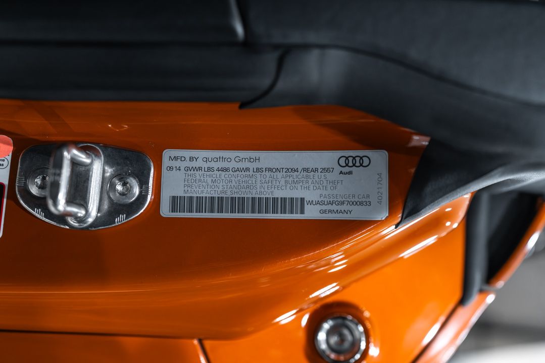2015 Audi R8