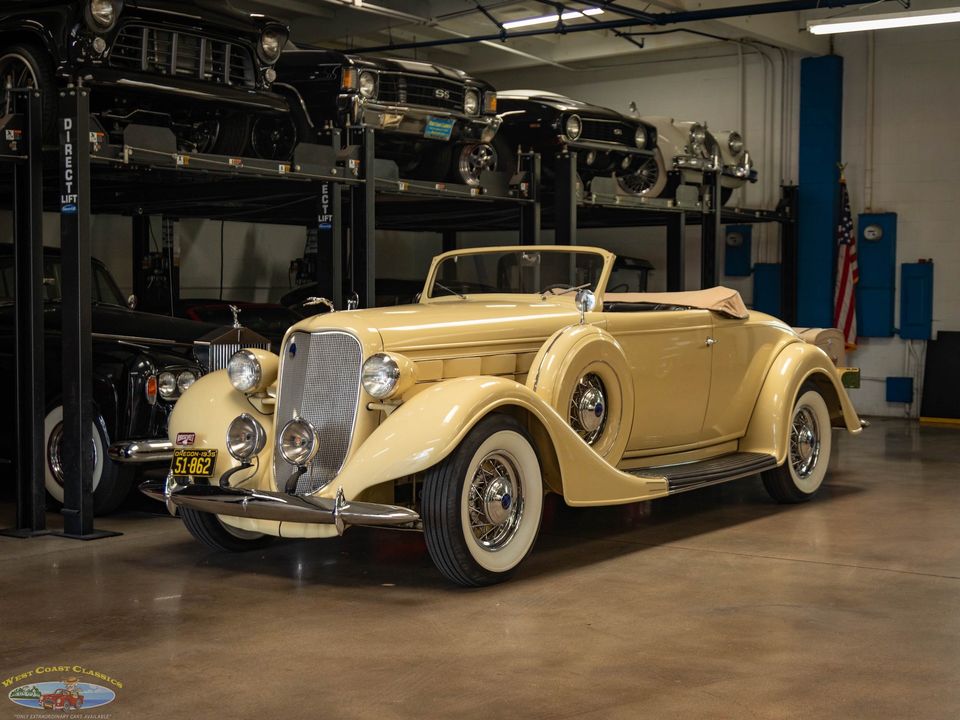 1935 Lincoln Model K V12 Le Baron Roadster