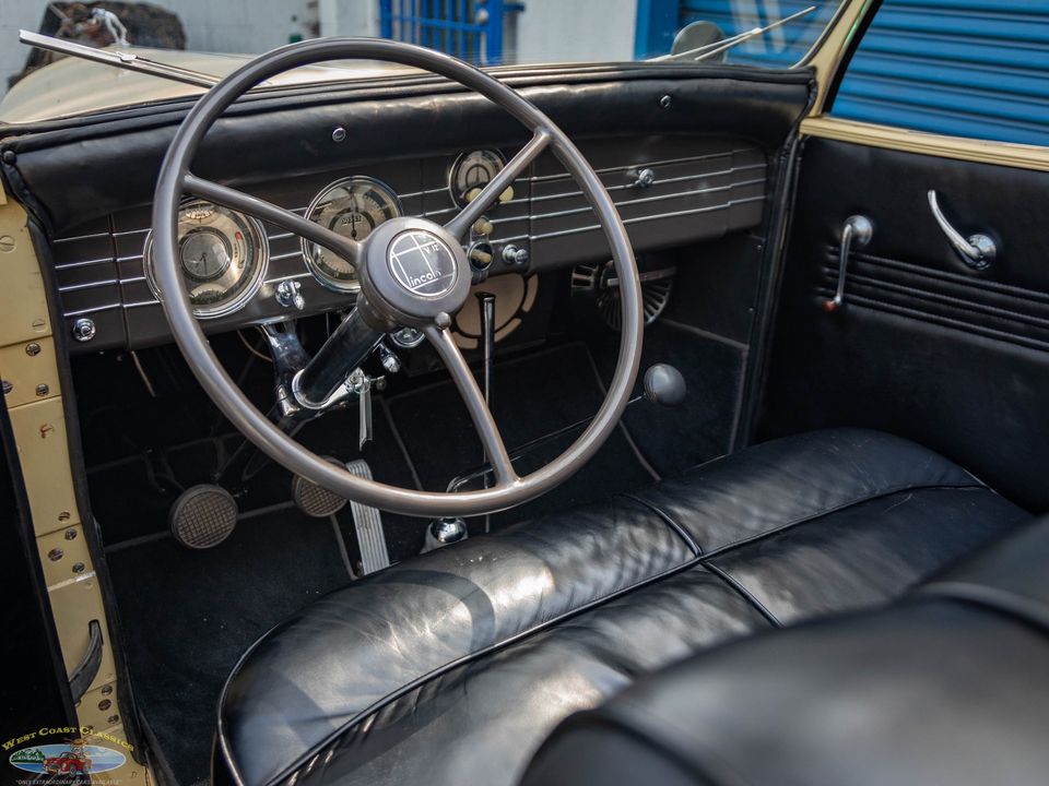 1935 Lincoln Model K V12 Le Baron Roadster