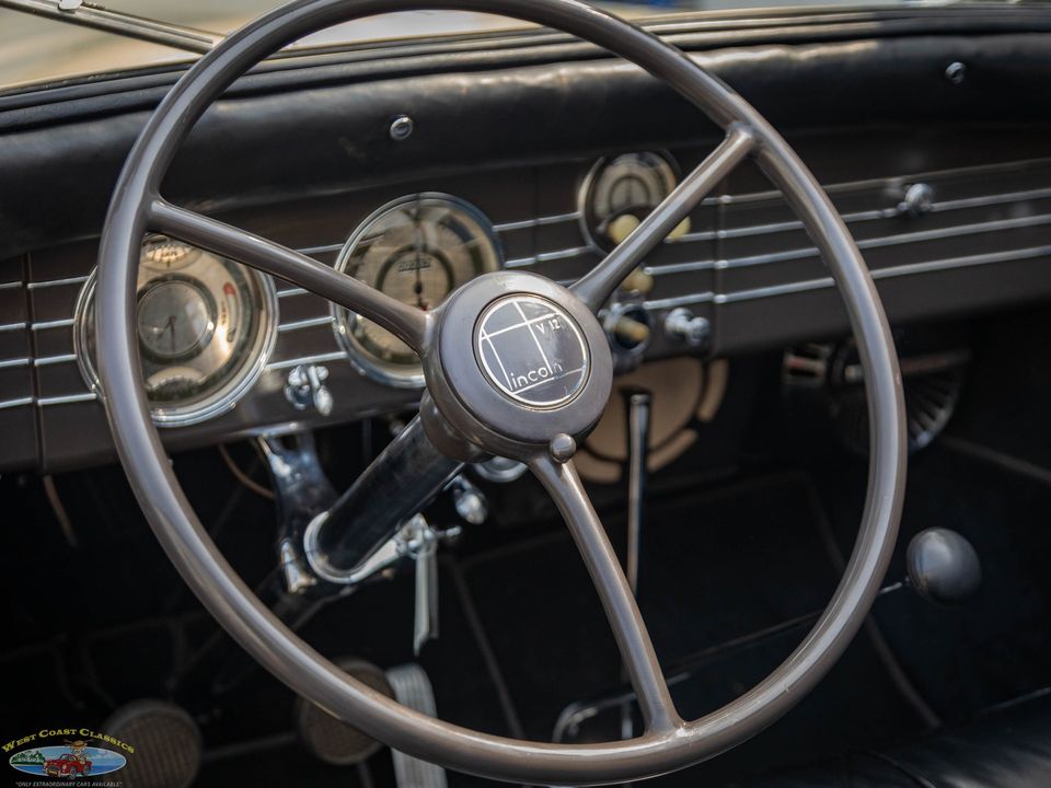 1935 Lincoln Model K V12 Le Baron Roadster