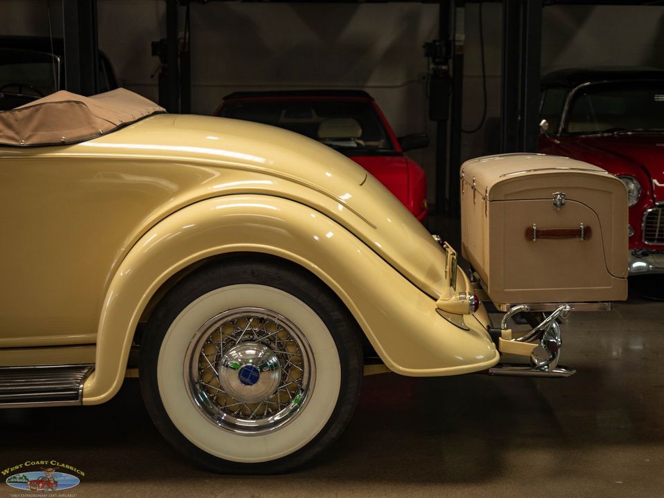 1935 Lincoln Model K V12 Le Baron Roadster