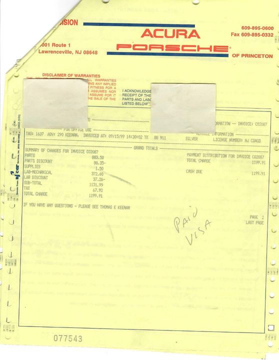 1988 Porsche Carrera Targa