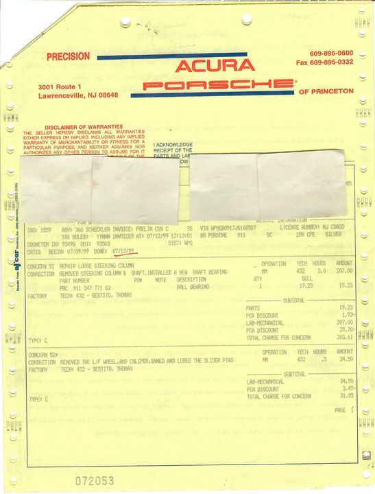 1988 Porsche Carrera Targa