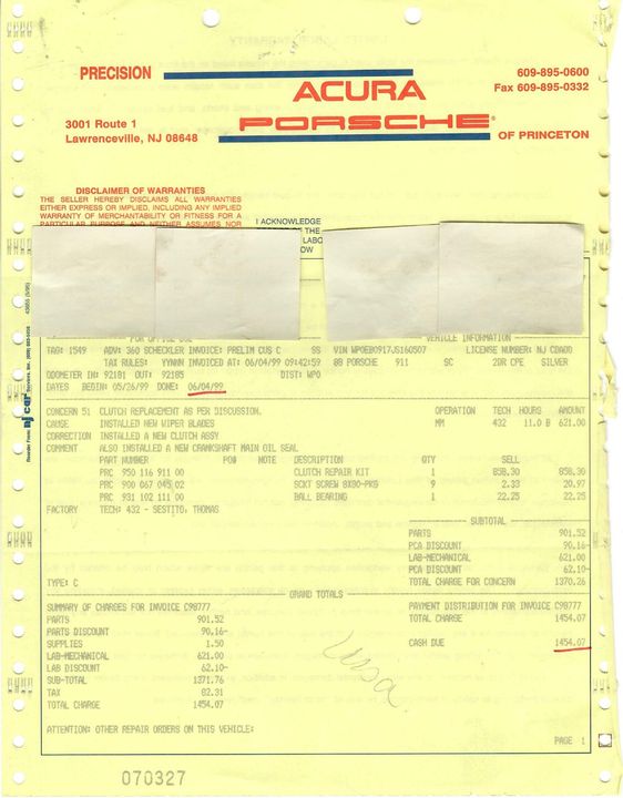 1988 Porsche Carrera Targa