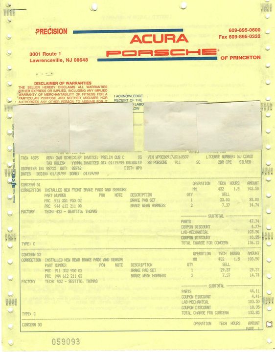 1988 Porsche Carrera Targa