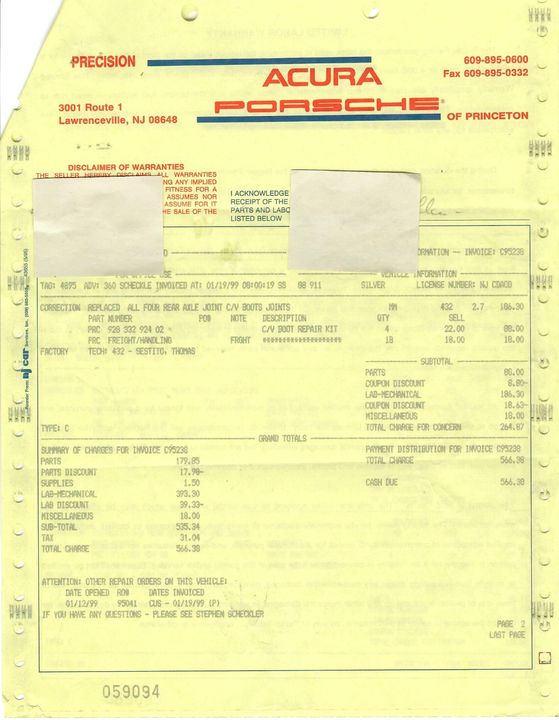 1988 Porsche Carrera Targa