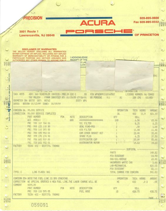 1988 Porsche Carrera Targa