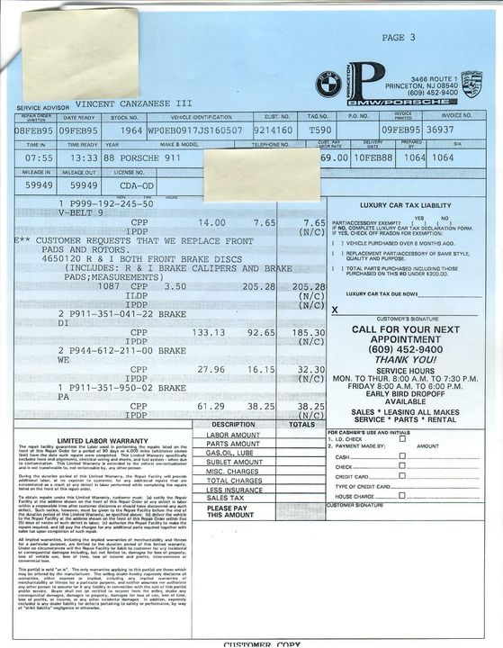 1988 Porsche Carrera Targa
