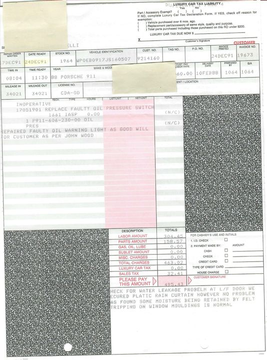 1988 Porsche Carrera Targa