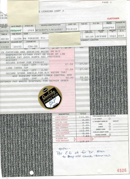 1988 Porsche Carrera Targa