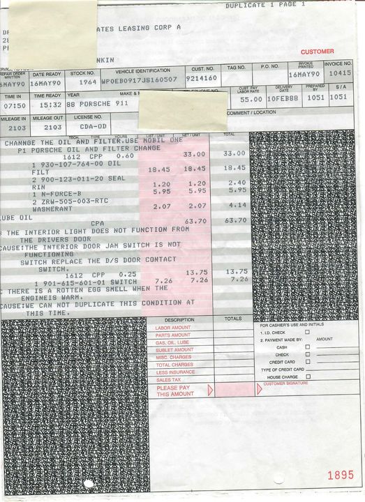 1988 Porsche Carrera Targa