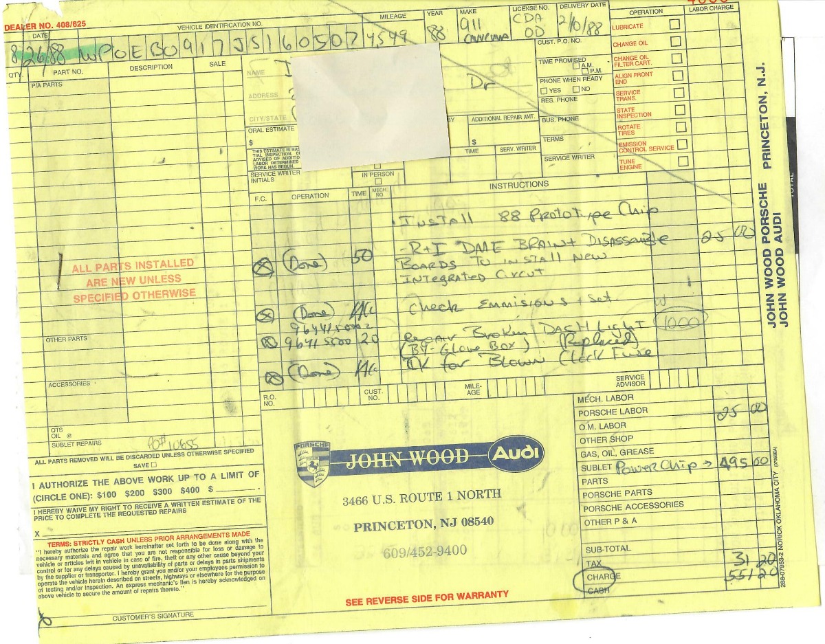 1988 Porsche Carrera Targa