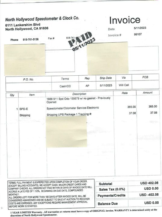 1988 Porsche Carrera Targa