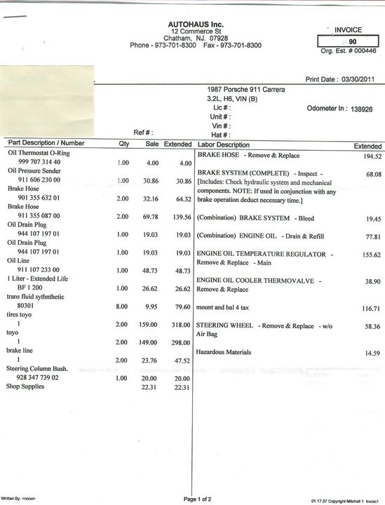 1988 Porsche Carrera Targa