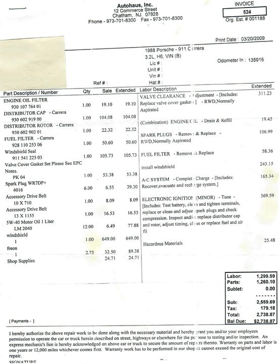 1988 Porsche Carrera Targa