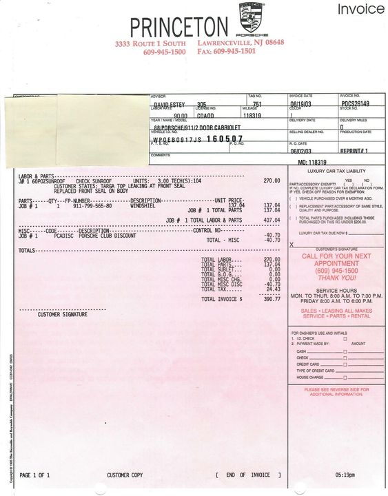 1988 Porsche Carrera Targa