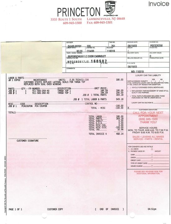 1988 Porsche Carrera Targa