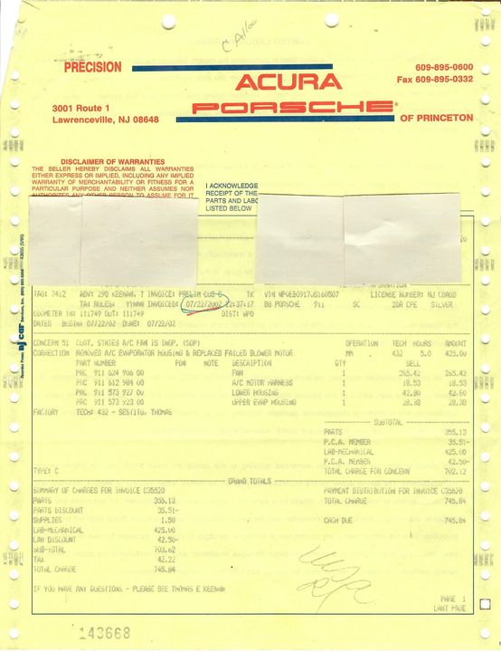 1988 Porsche Carrera Targa