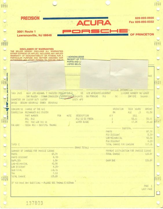 1988 Porsche Carrera Targa