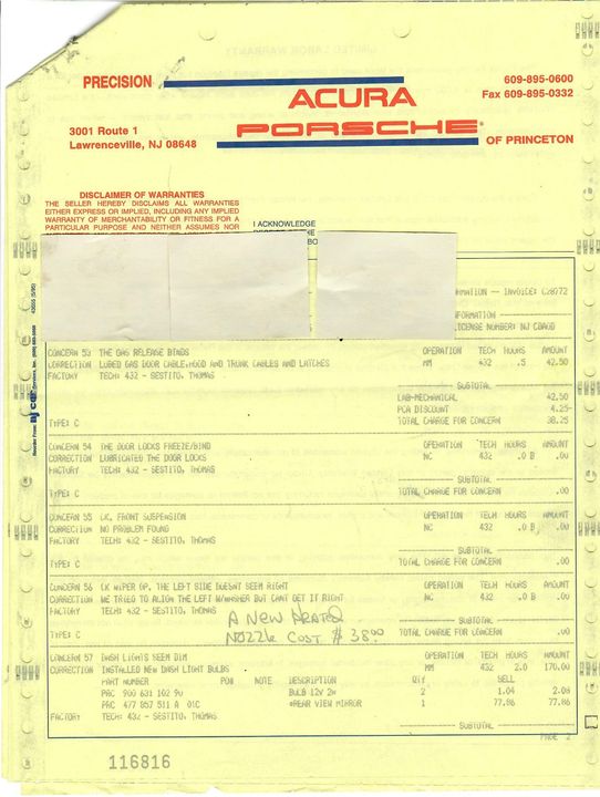 1988 Porsche Carrera Targa